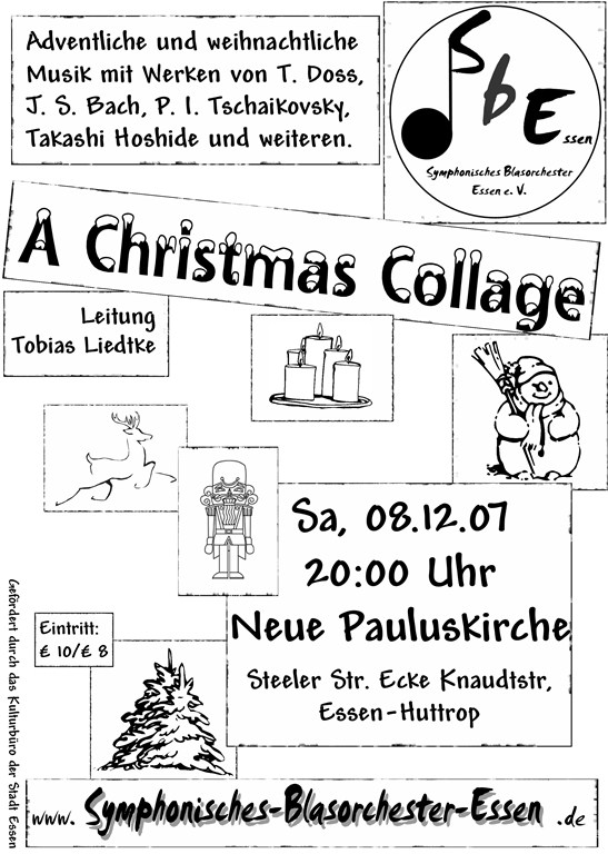Christmas Collage Flyer
