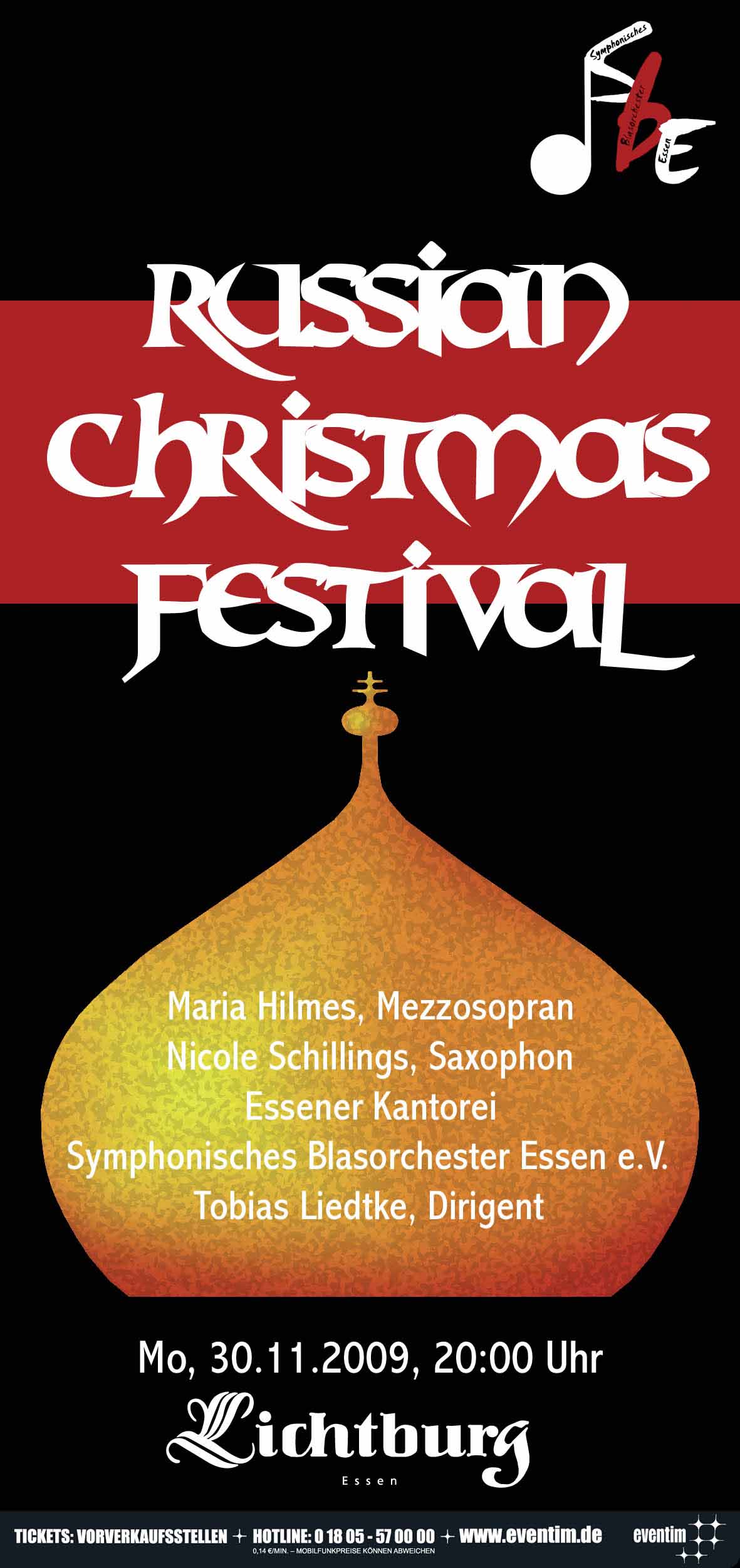 Russian Christmas Flyer