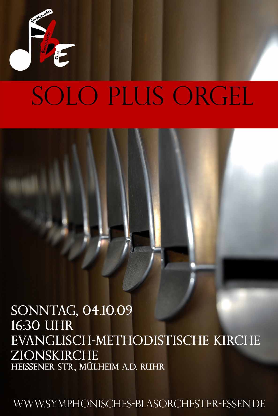 Solo plus Orgel Flyer