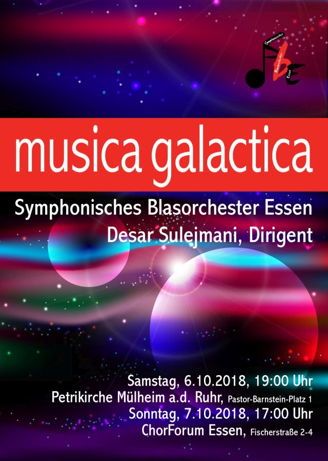 Musica Galactica Flyer